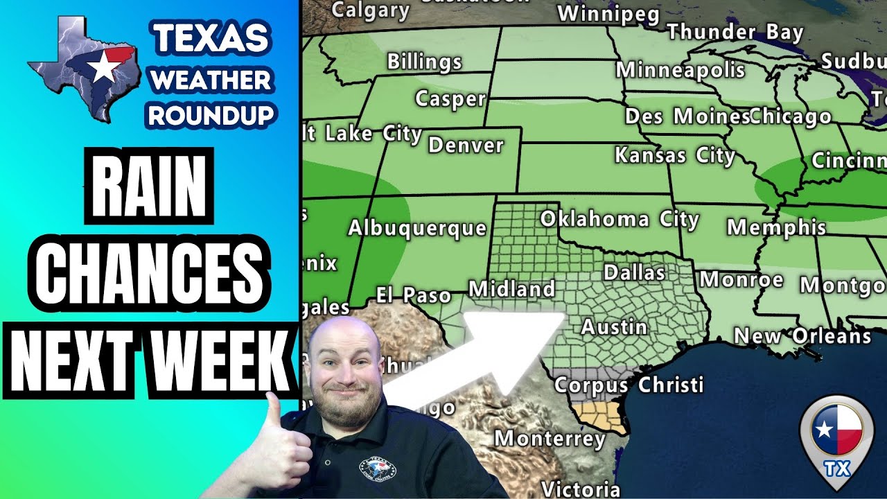 Texas Enjoys a Springlike Weekend | Rain Chances Return Next Week