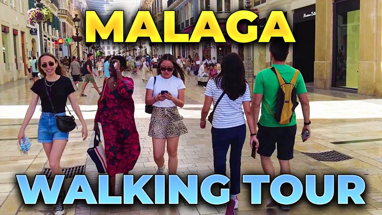 Málaga İspanyanın En Turistik Şehrinde Birgün. #malaga