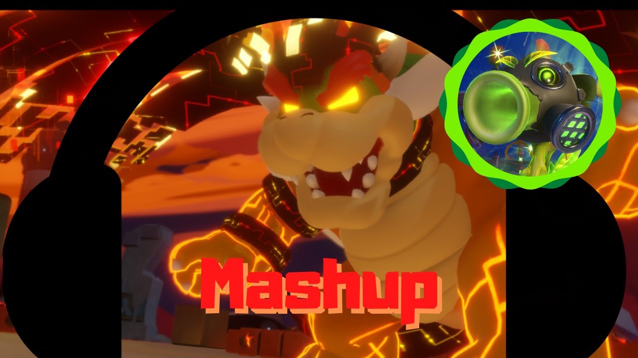 Mega Dragon Bowser (Bowser Begins/Returns/Bows Out) - Mashup