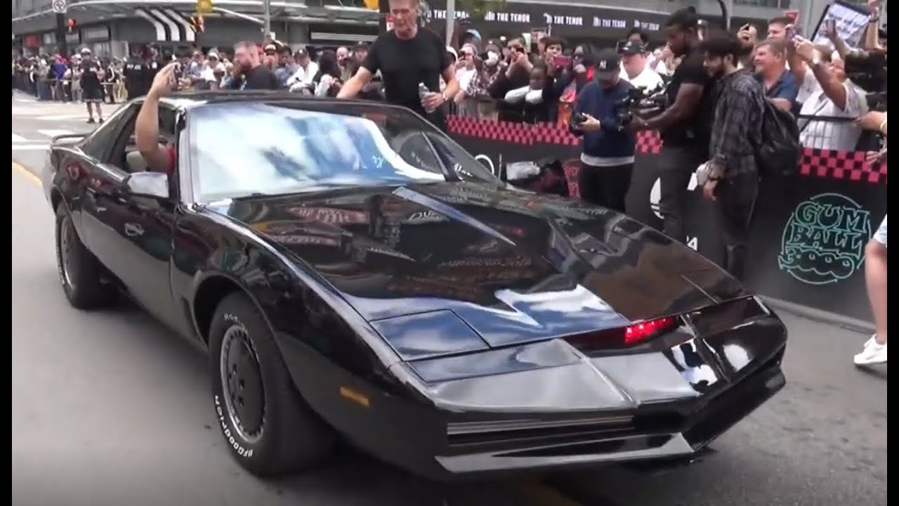 Gumball 3000 Rally 2022 - Toronto & The Indy 500 - David Hasselhoff and KITT