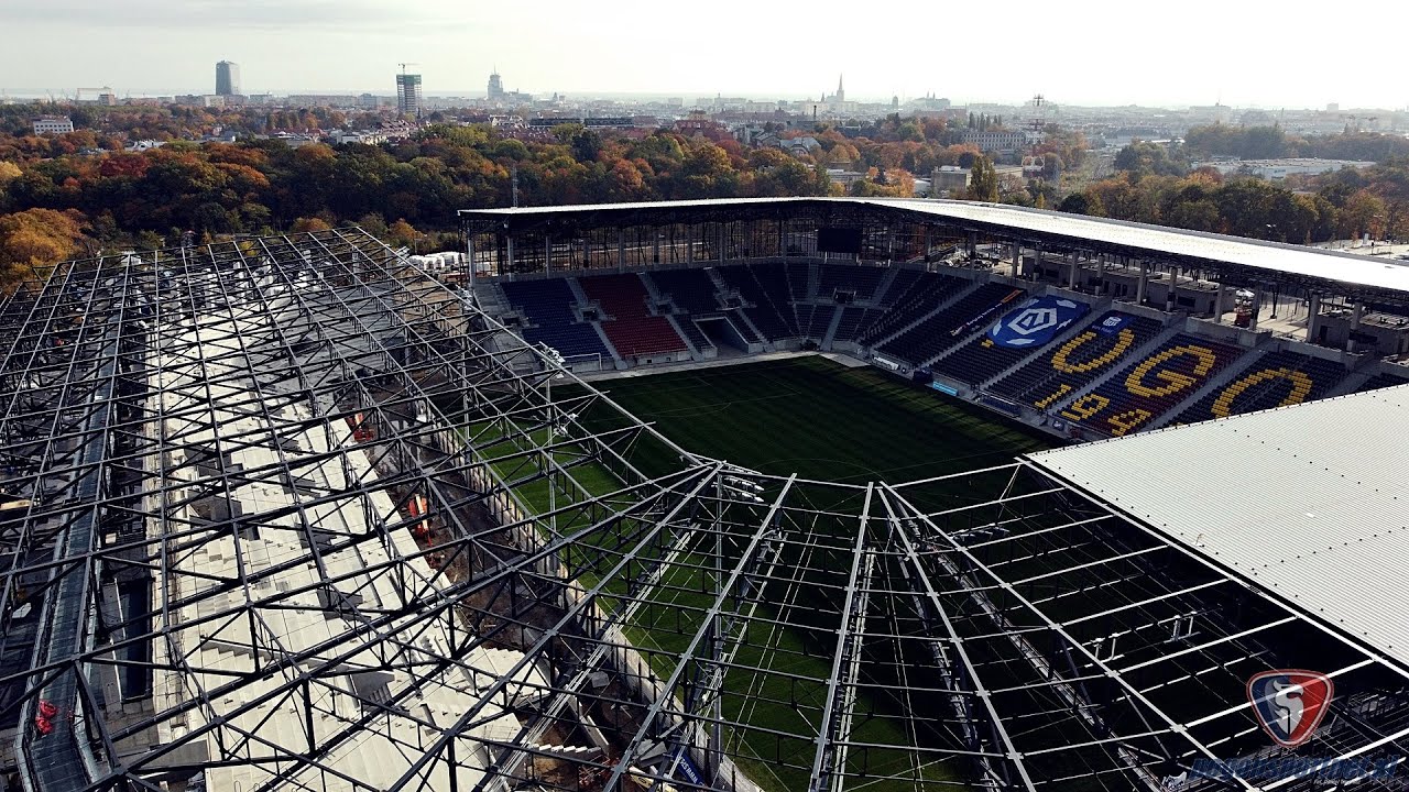 Budowa stadionu Pogoni Szczecin :: 24.10.2021