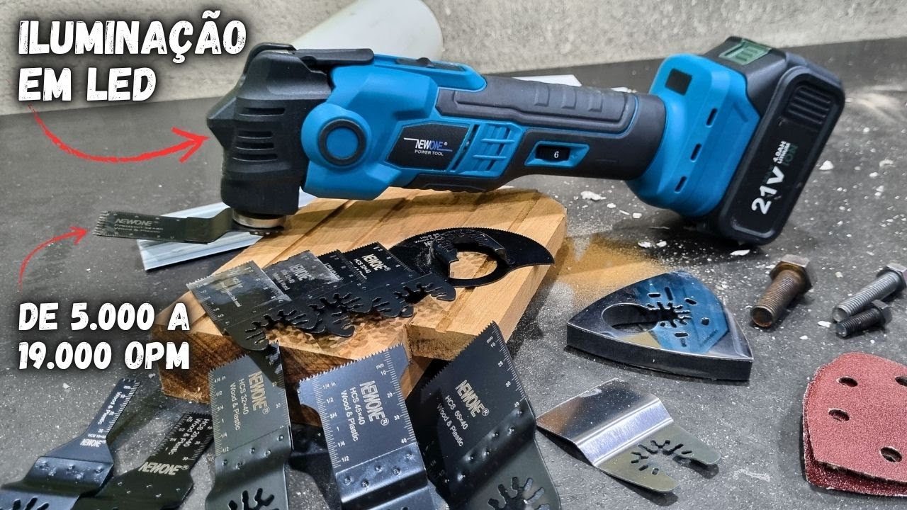 &Oacute;timo Pre&ccedil;o no AliExpress - Multi Ferramenta Oscilante da NewOne Com Sistema Antivibra&ccedil;&atilde;o