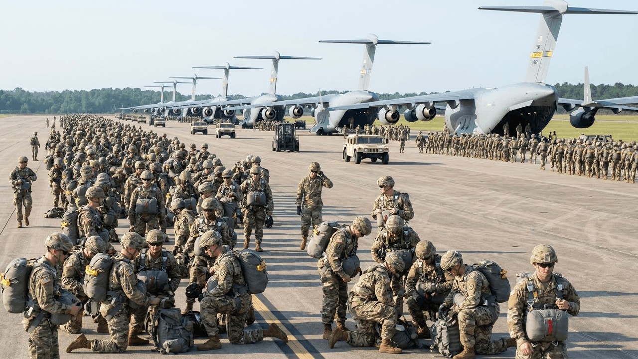 TEHRAN SHOCKED! Thousands of Elite US Troops Deployed on Secret Mission in the Middle East