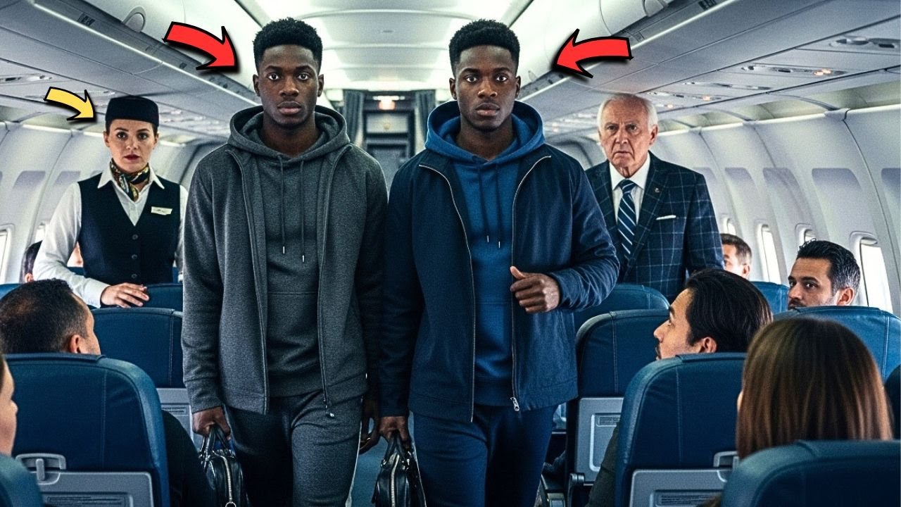 Gemelos negros humillados en primera clase y su padre CEO detiene la aerolínea.