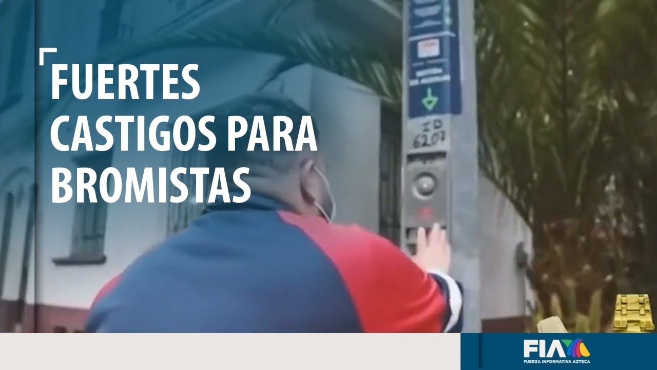 Proponen endurecer castigos para quienes hacen bromas con el bot&oacute;n de auxilio