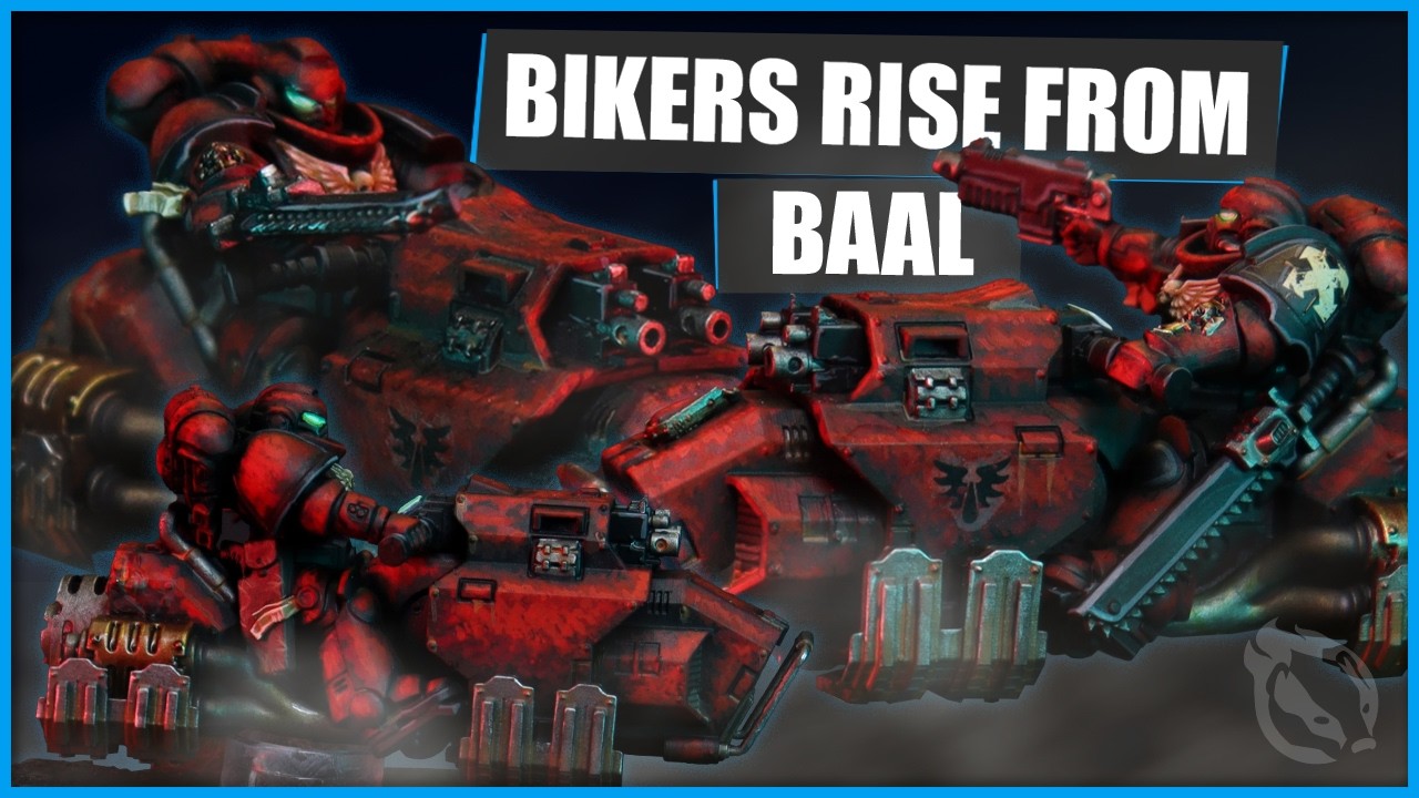 Hover Bikes! - Blood Angels Painting Journey Ep 7
