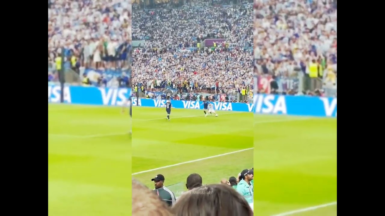 Messi's Unbelievable assist for Alvarez Goal vs Croatia | Argentina vs Croatia 2022😍