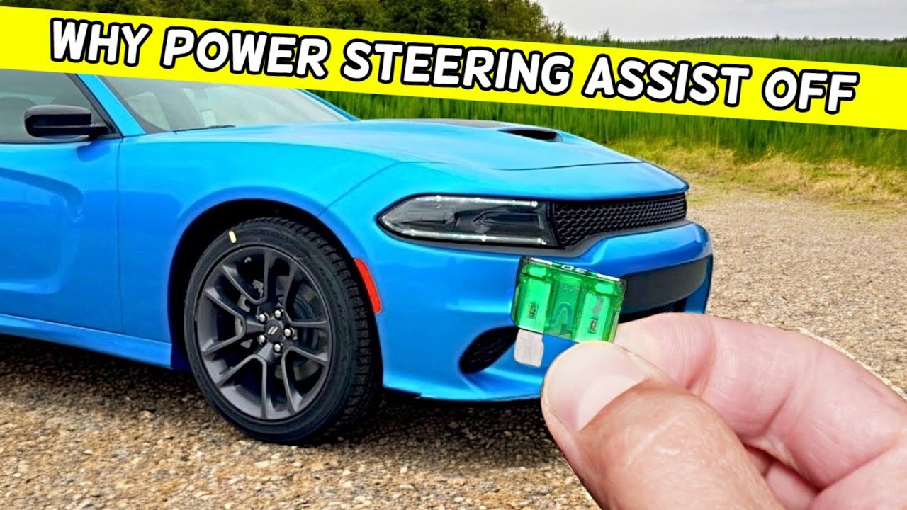 Why Power Steering Assist Off Service System Warning Message On Dodge Charger