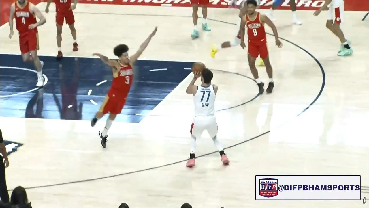 Ben Saraf full highlights vs. Birmingham Squadron - 18 Points, 6 Rebounds, 8 Assists - 2/19/26