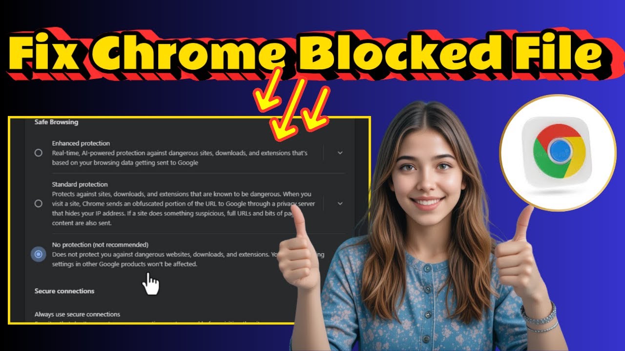 Как исправить заблокированный файл в Chrome | Скачать любой файл (2025)
