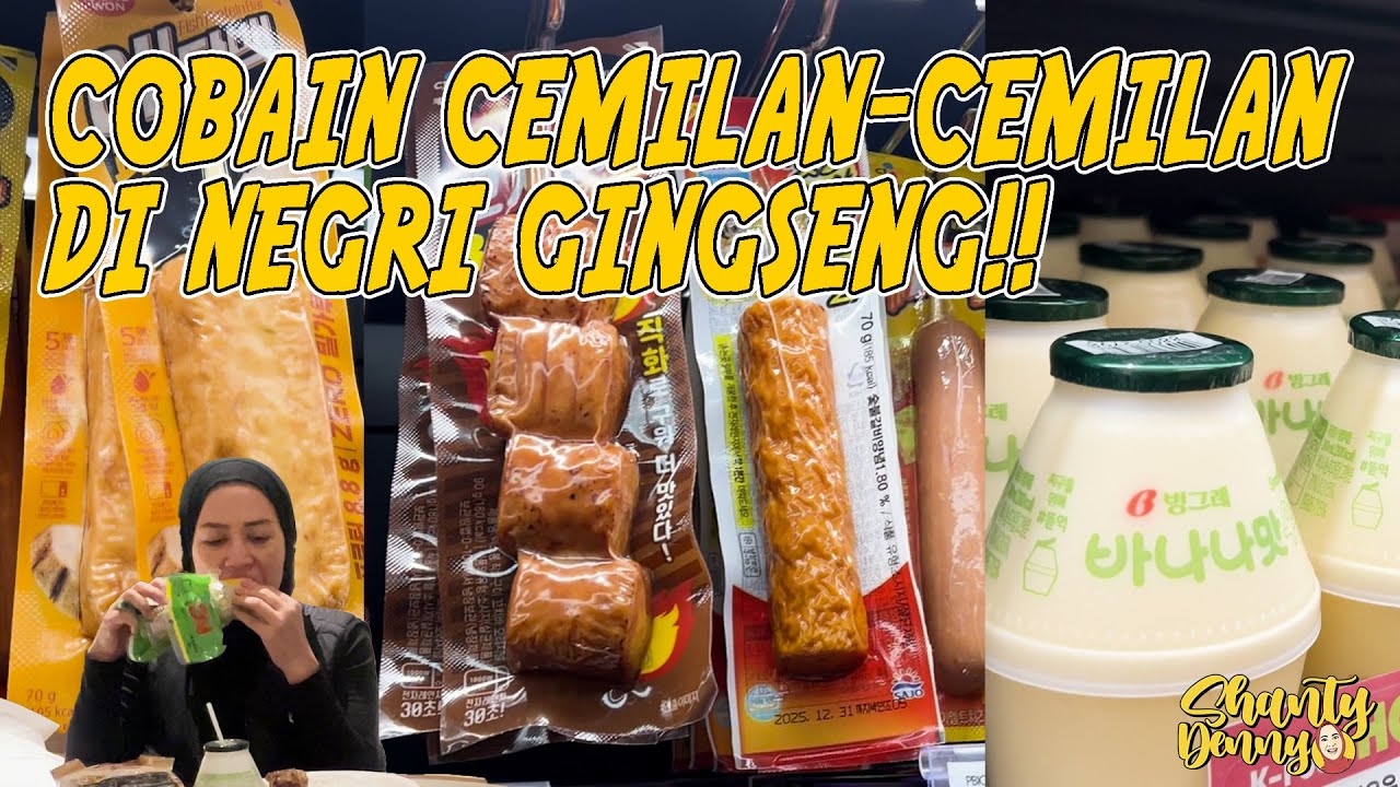 COBAIN ANEKA CEMILAN DINEGRI GINGSENG!!