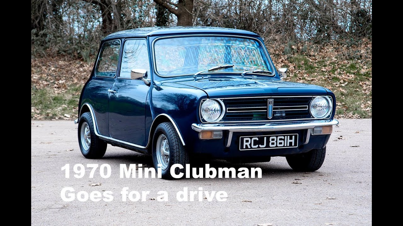 1970 Mini Clubman goes for a drive