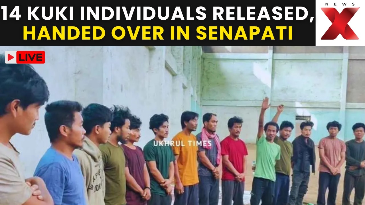 Manipur LIVE: 14 Kuki Individuals Released, Handed Over In Senapati | NewsX