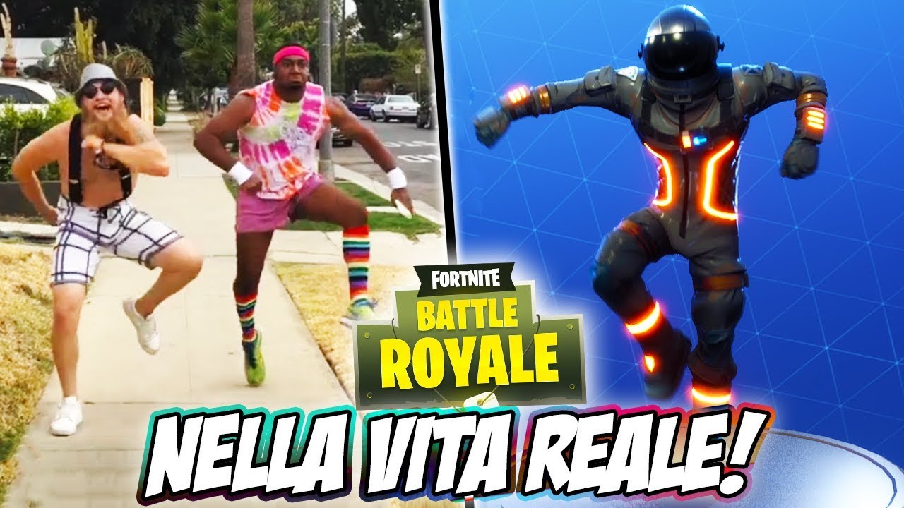I BALLI DI FORTNITE NELLA VITA REALE!!