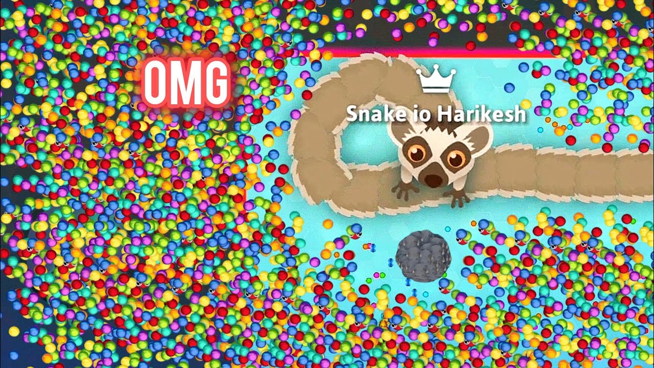 Snake.io Harikesh 🔥 Biggest Snake Gameplay Ever!