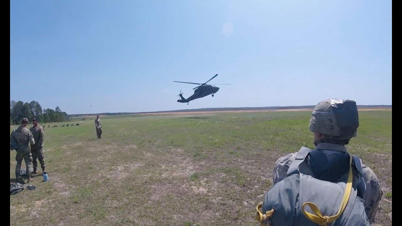 UH-60 Black Hawk Jump -- 82nd Airborne