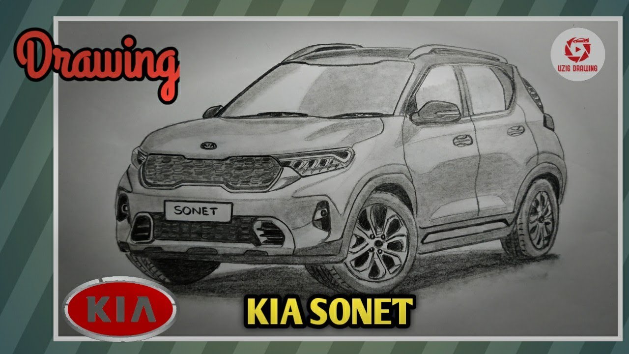 Drawing 2020 KIA Sonet