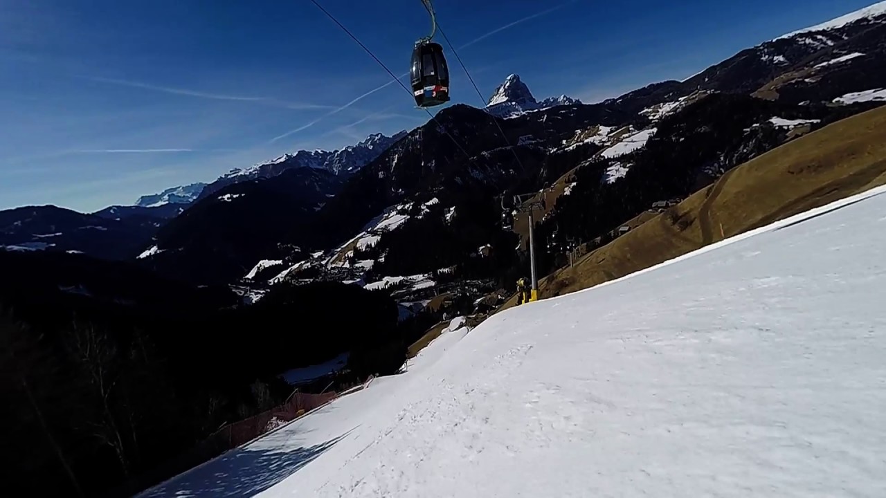 Pista nera Piculin 78% Kronplatz GoProHero4 + Gimbal WG