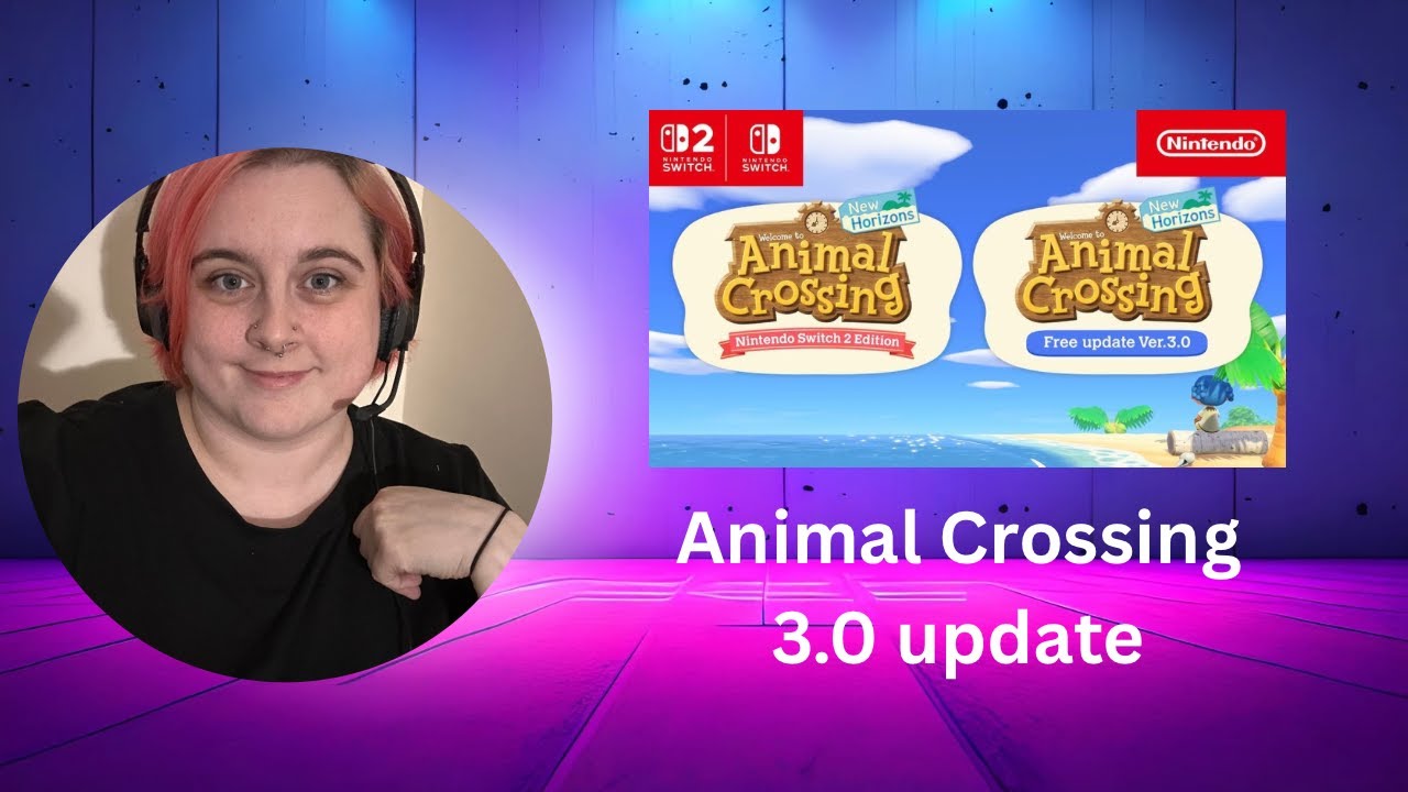 My First Time Streaming, checking out ACNH update!