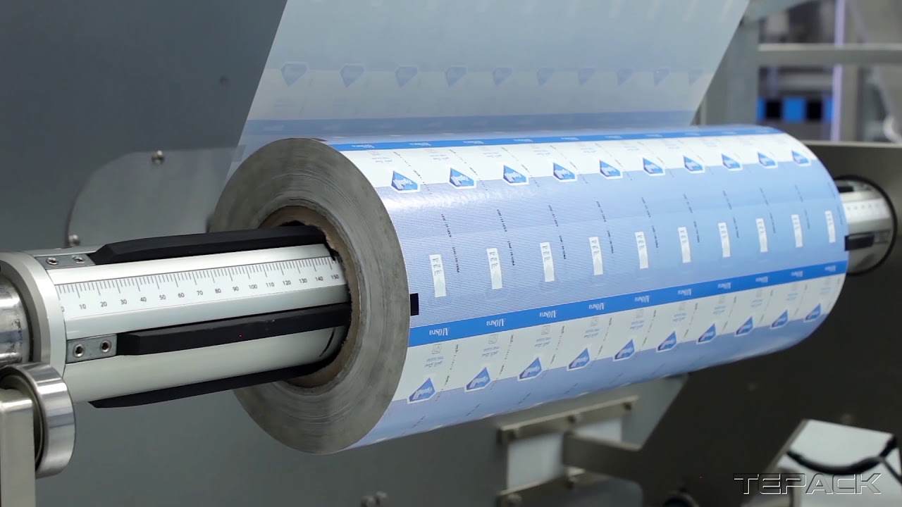 automatizacion industrial. final de linea TEPACK stick pack