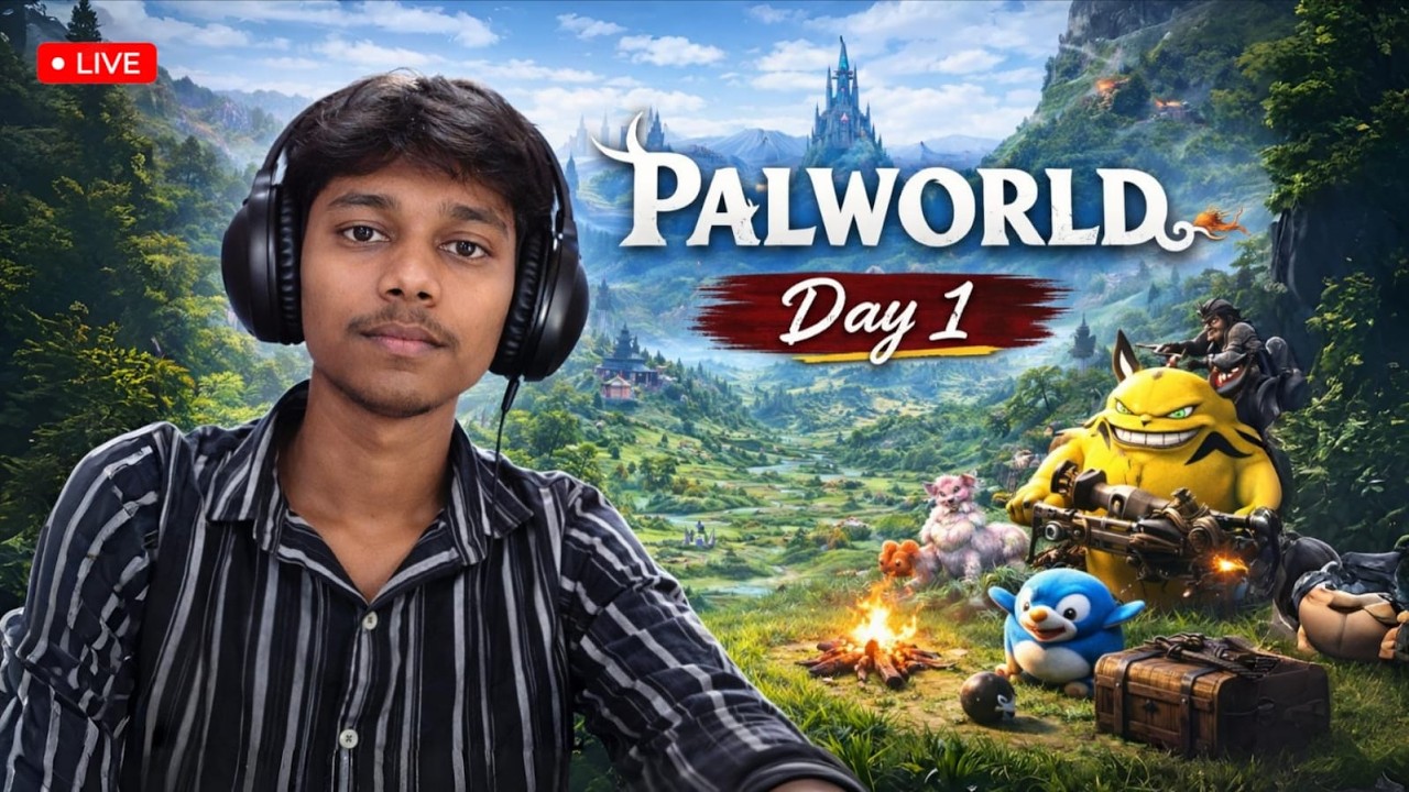 Aaj Banega Sabse Strong Pal Team 💀 | Palworld Live India