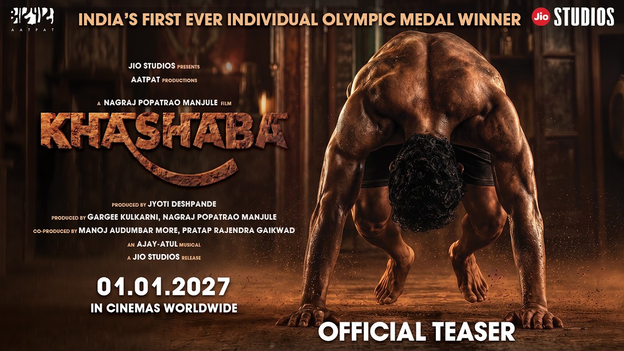 Khashaba Official Teaser | Nagraj Popatrao Manjule | Jyoti Deshpande | In Cinemas 01.01.2027