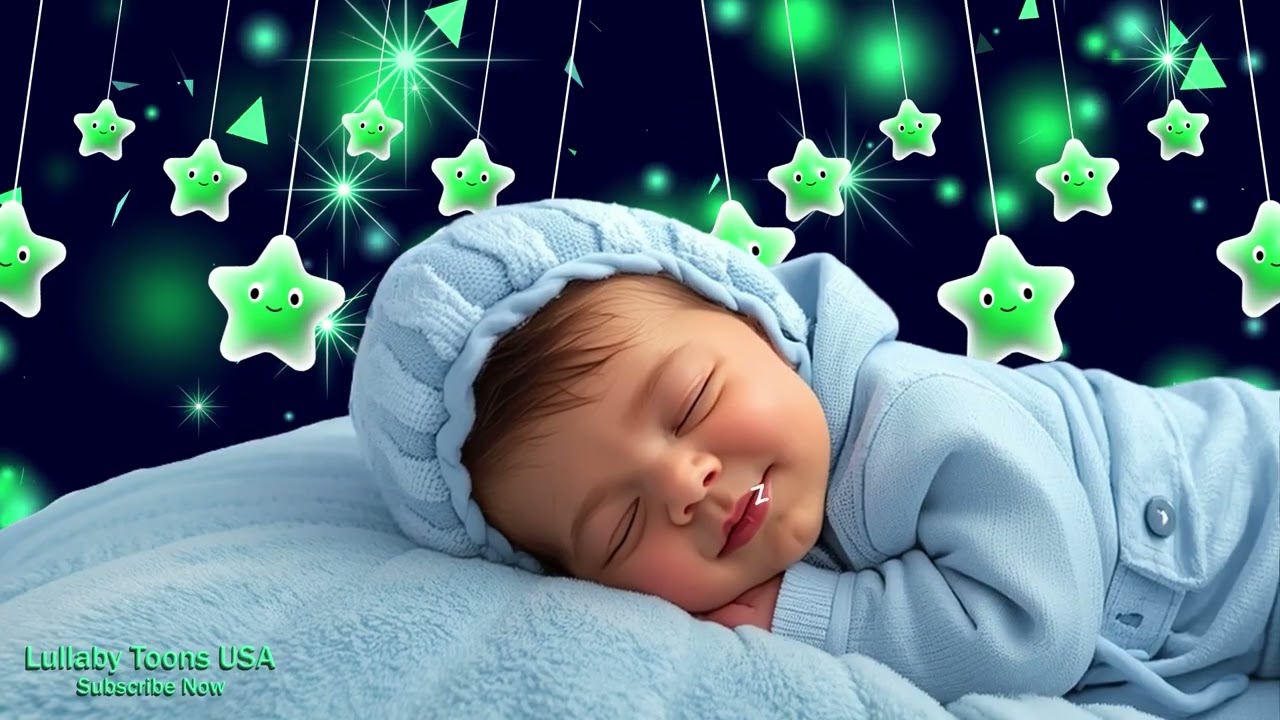 Baby Sleep Music 🎵 Mozart Brahms Lullaby to Calm Crying and Beat Insomnia Fast