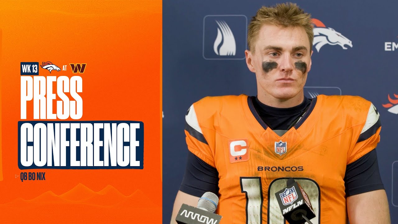QB Bo Nix on Broncos&rsquo; mindset in close games: &lsquo;We&rsquo;ve got incredible belief&rsquo;