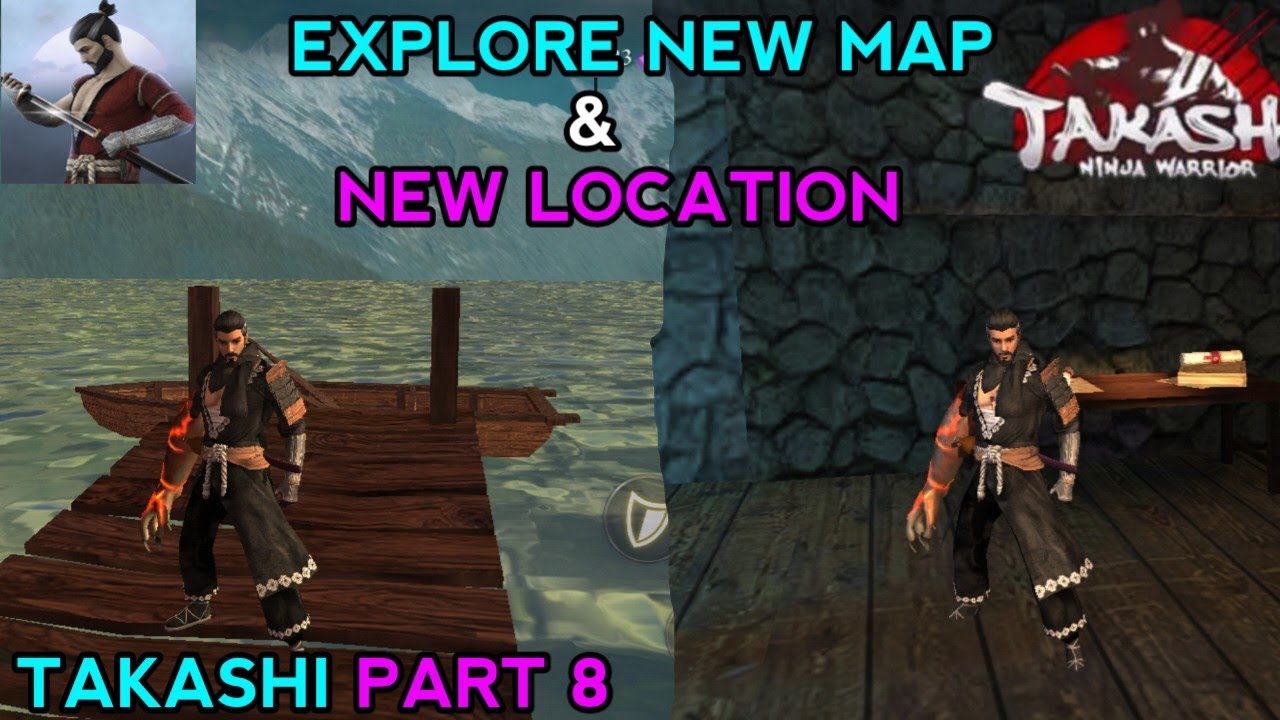FIND A MAP FOR TRAVELLING |📍 Takashi Ninja Warrior Gameplay Episode 8 || Shizuka gaming 