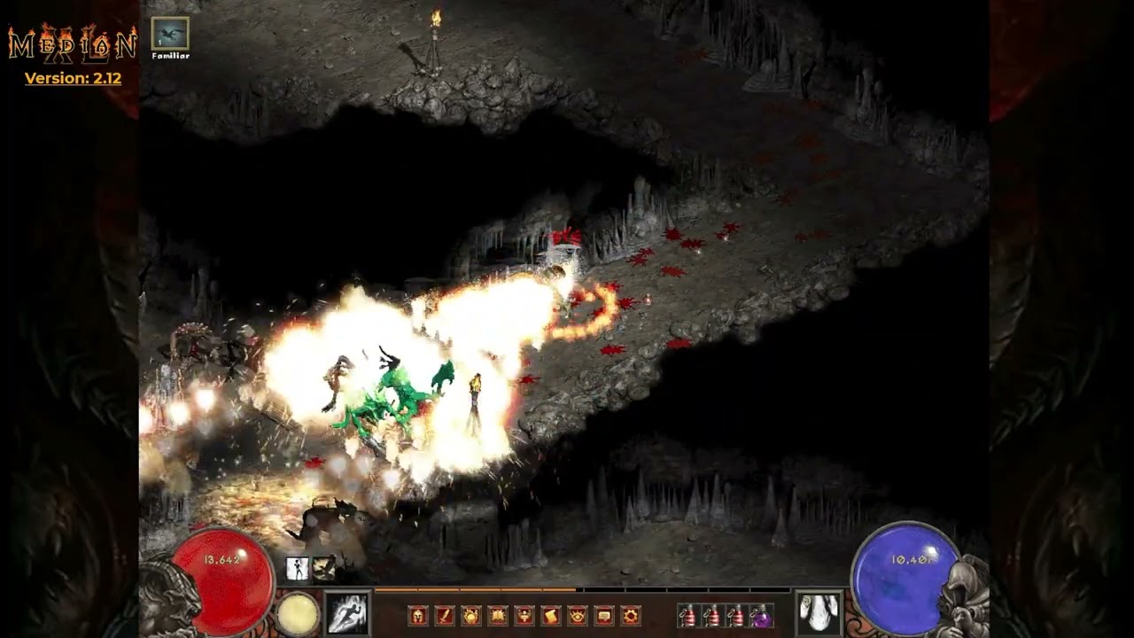 [D2 Mxl] - Fire sorc #73 - Dimensional Labyrinth 6 (lab)