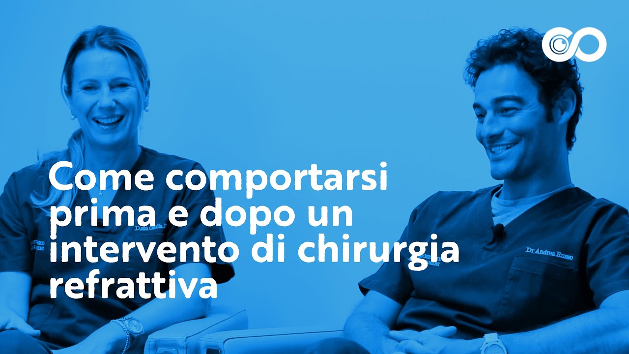 Come comportarsi prima e dopo un intervento di chirurgia refrattiva