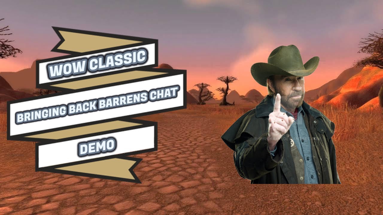 BRINGING BACK BARRENS CHAT | CLASSIC DEMO | WORLD OF WARCRAFT CLASSIC 🎮🎮🎮