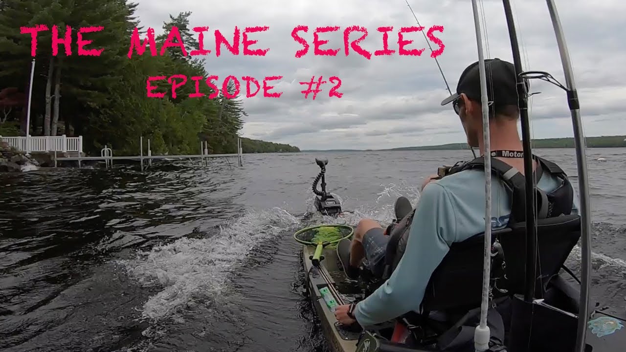 WINDY FISHING DAY l THE MAINE SERIES EPISODE 2 l MESSALONSKEE LAKE PRACTICE DAY 1