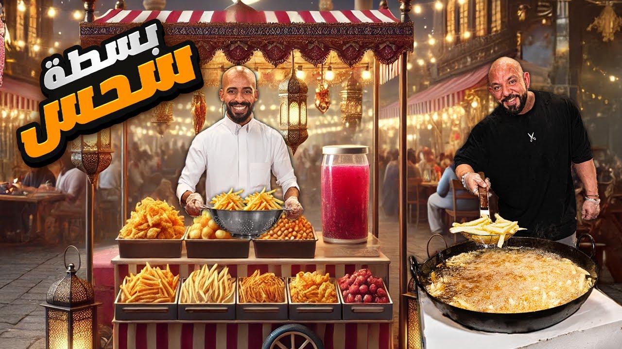 بسطة سحس في رمضان 🍟 وزعنا الاكل