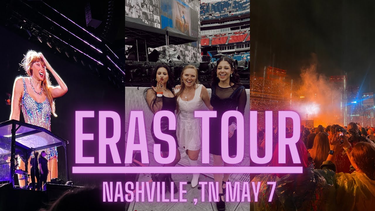 TAYLOR SWIFT ERAS TOUR NASHVILLE TN *RAIN SHOW*
