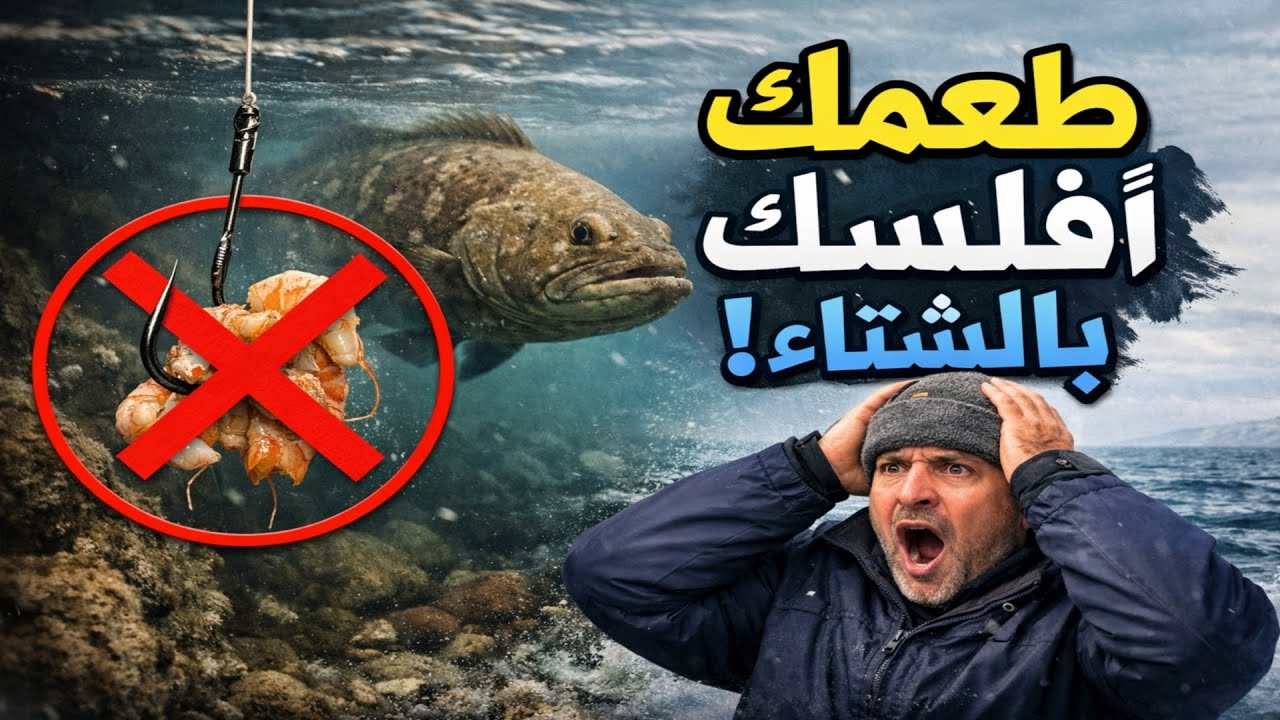 خبرة الصيف تضيعك بالشتاء: أسرار صيد الهامور اللي محد علمك إياها