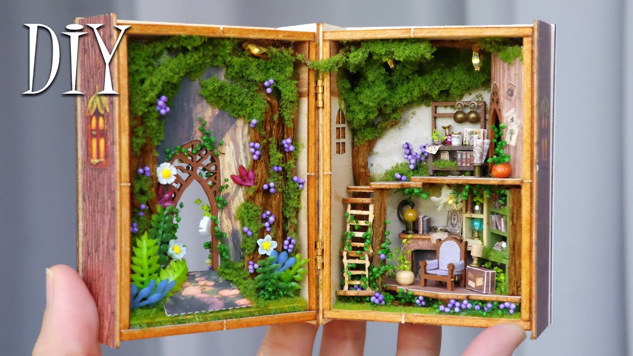 Forest Wonderland || DIY Miniature Dollhouse Kit - Relaxing Satisfying Video