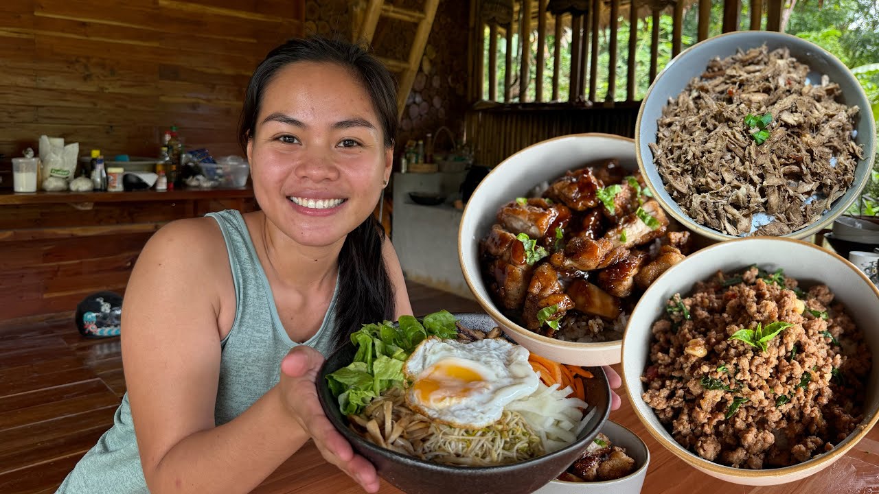 VeryQuick and Easy Rice Bowl Meal for a day, Lazy to Cook when It's Raining | EcoFlow Delta3