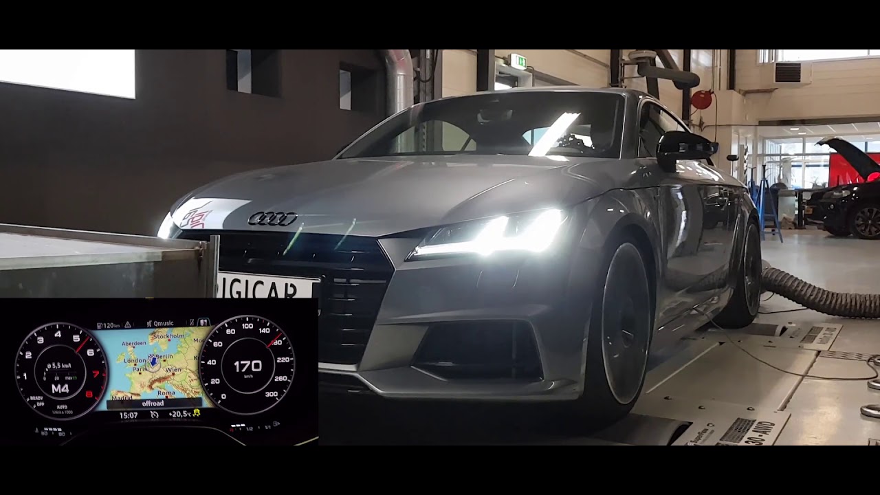 Audi TT 2.0 TFSI Quattro 304.7 HP- Stage I Chiptuning