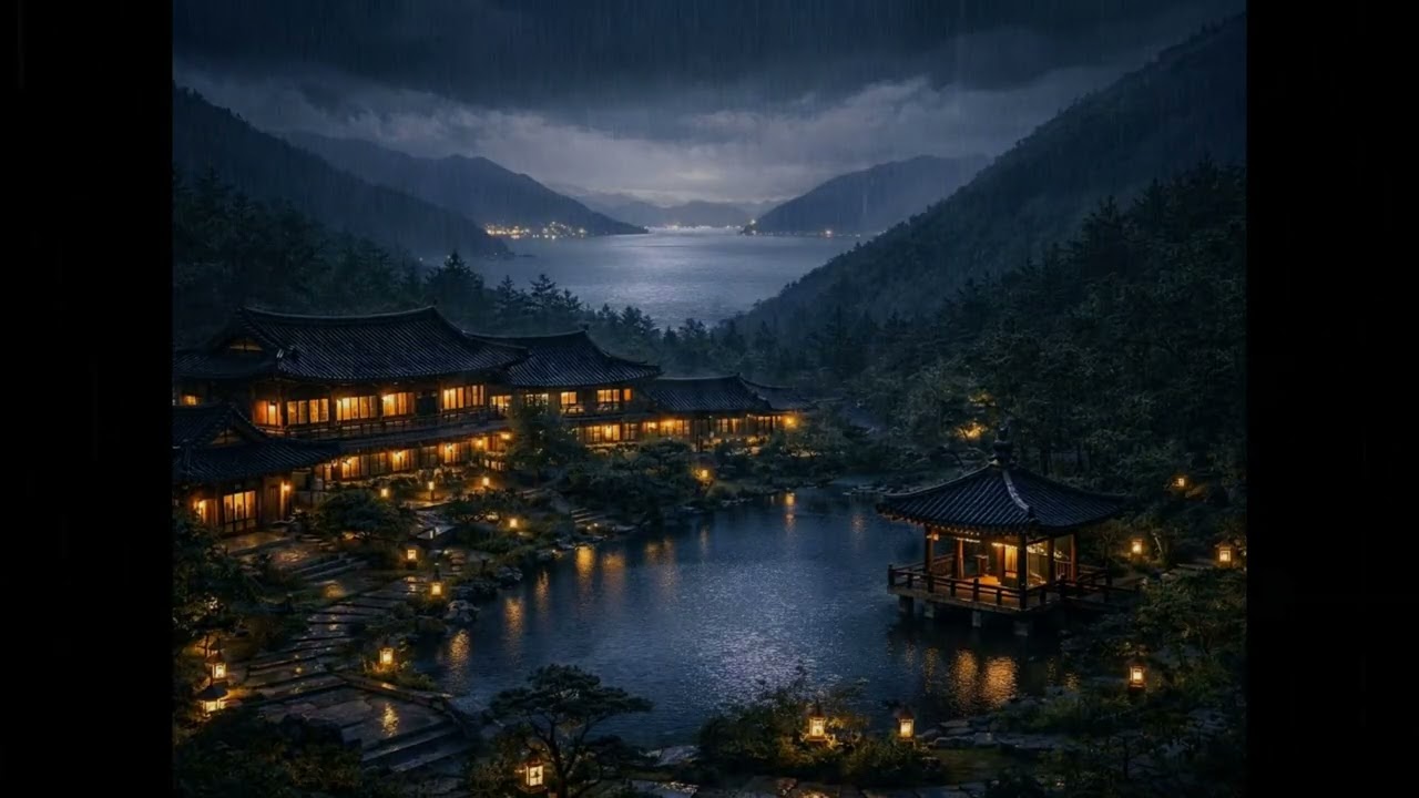 in Sounds for Deep Sleep 🌧️ Relaxing Rain at a Luxury Resort | Black Screen (2 Hours)