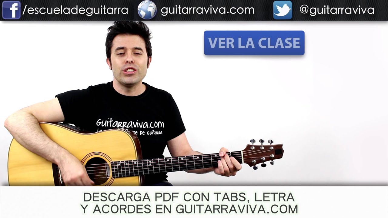 Losing My Religion de REM en guitarra fácil tutorial guitarraviva DEMO