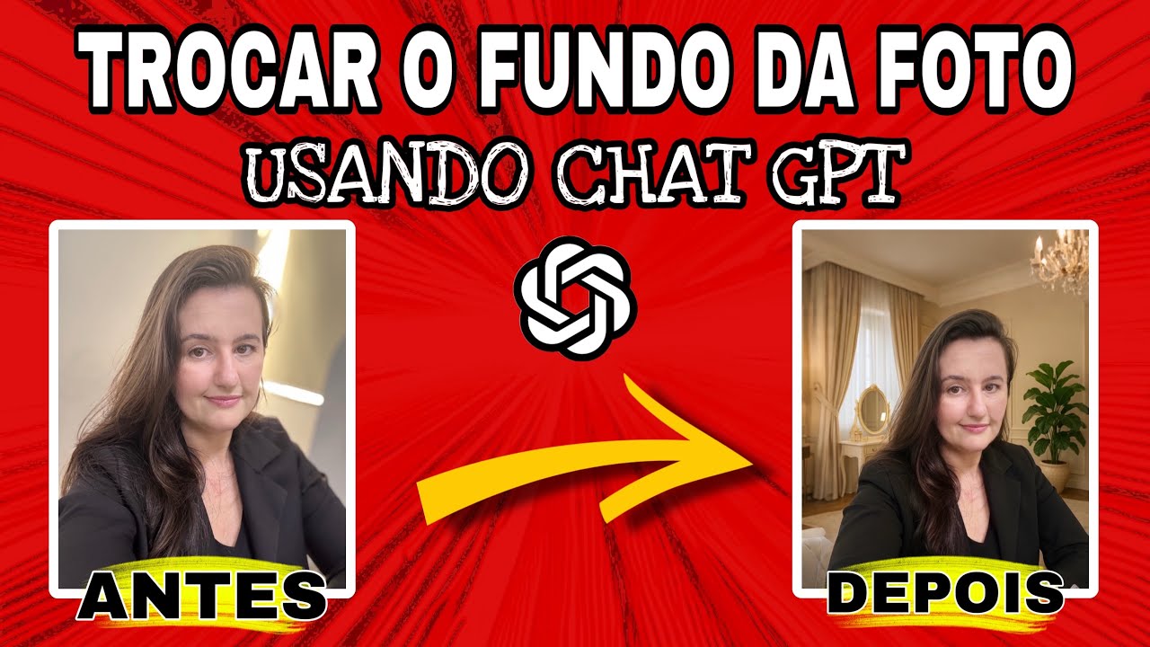 Como trocar o fundo da foto usando o chat GPT 