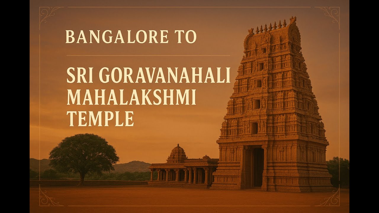 Day Trip Done Right: Bangalore to Goravanahalli Mahalakshmi Temple #temple #goravanahalli