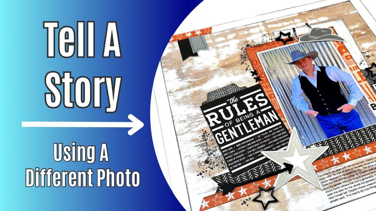 Scrapbook A Story With An Unrelated Photo