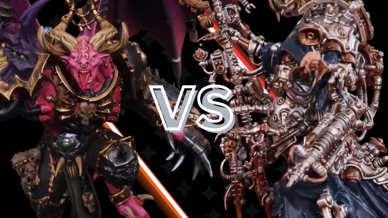 Emperor's Children VS Adeptus Mechanicus Warhammer 40K Battle Report