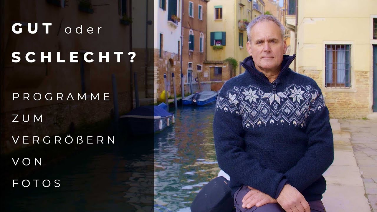 Gut oder unbrauchbar? 4 Programme zum Vergrößern von Fotos (Review)