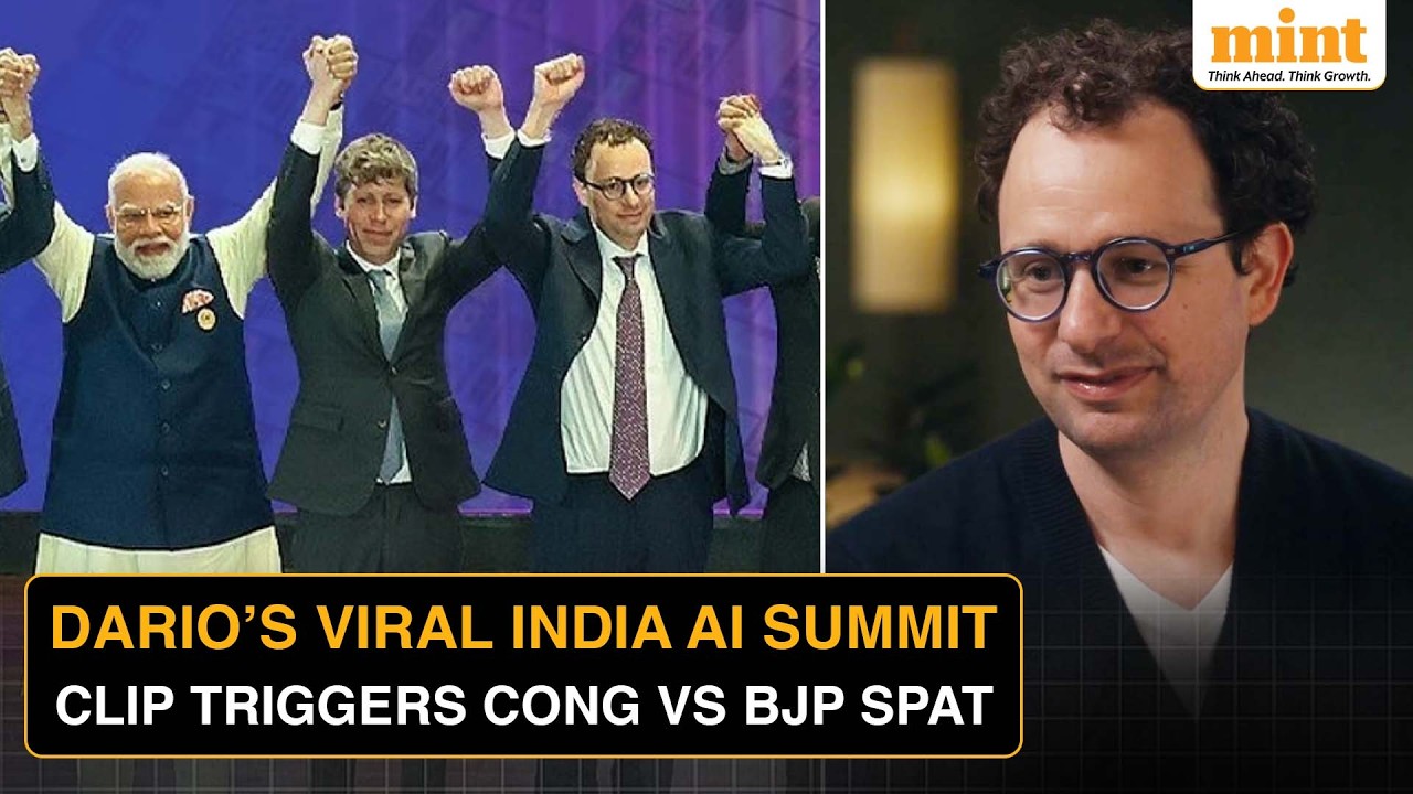 Anthropic CEO Calls India AI Summit 'Extremely Disorganised', Triggers Political Row