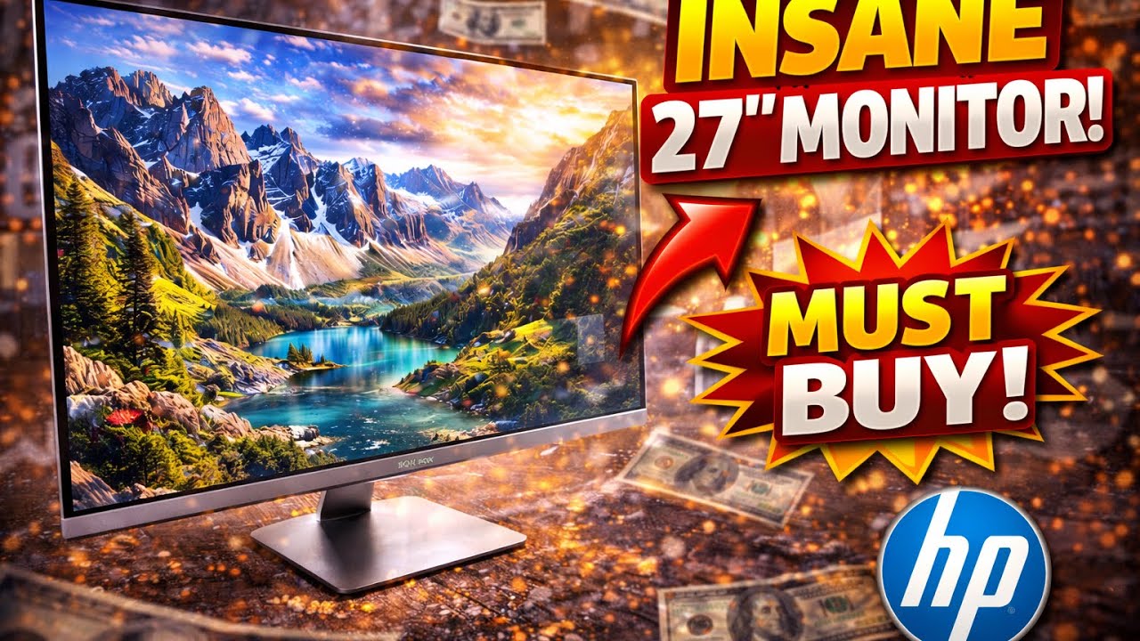 Бюджетный монитор HP 27es T3M86AS