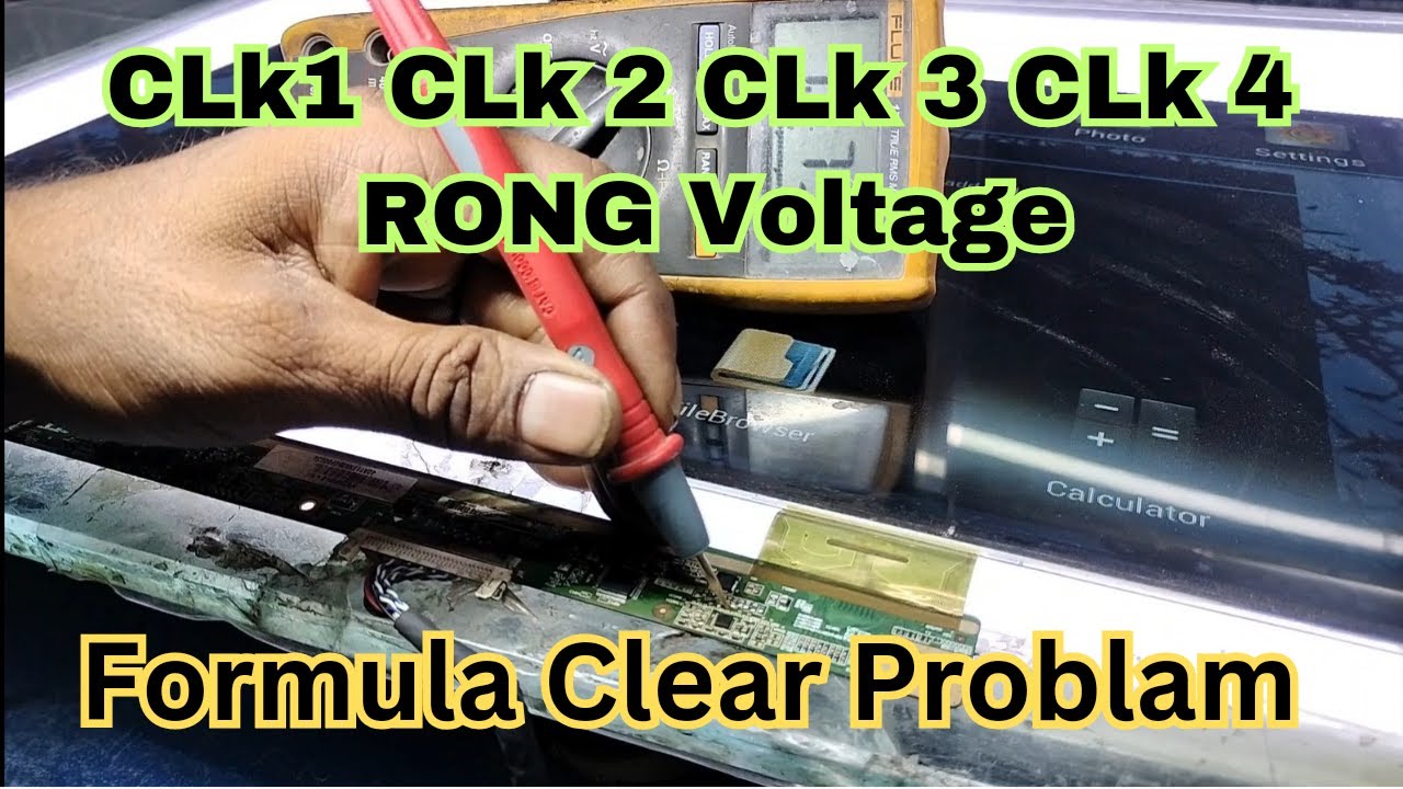 Led&Lcd Tv Display penal Repair#DC to DC Ok T.con ic Ok#Gamma ic Voltage chack & Clear Problam