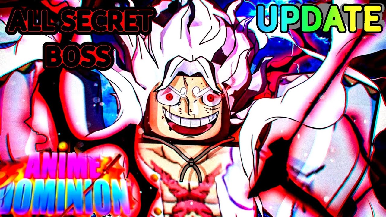ALL SECRET BOSS ANIME DOMINION (CODES)